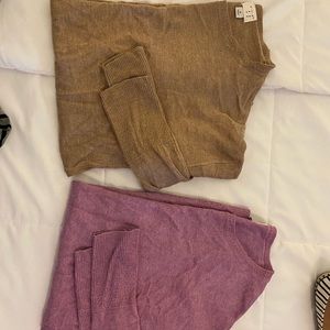 TWO “A New Day” SOFT Crewneck Sweaters